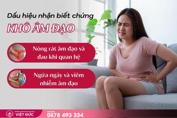 khô âm đạo 24 Dấu hiệu khô âm đạo ở nữ giới