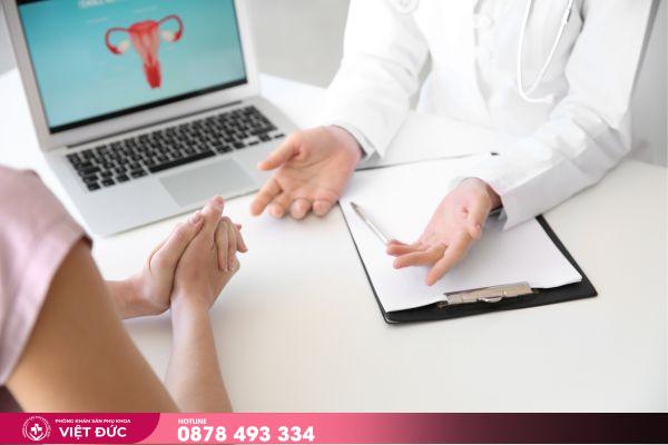 khí hư màu đen 8 Thăm khám chuyên khoa khi thấy khí hư màu đen