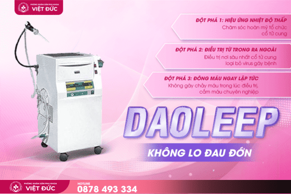 nóng rát âm đạo 19 Chữa nóng rát âm đạo bằng kỹ thuật Dao LEEP