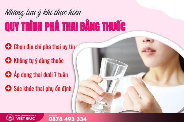 quy trình phá thai 9 Những lưu ý khi thực hiện quy trình phá thai bằng thuốc